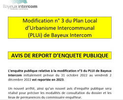 report PLUI N°3