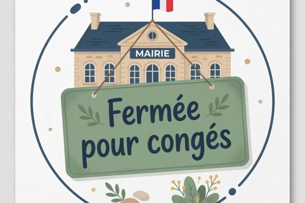 Fermeture estivale de la Mairie