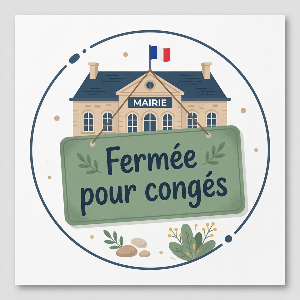 Fermeture estivale de la Mairie